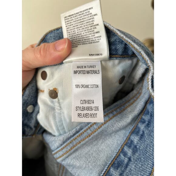 AGOLDE relaxed boot curio jeans - Picture 6 of 6